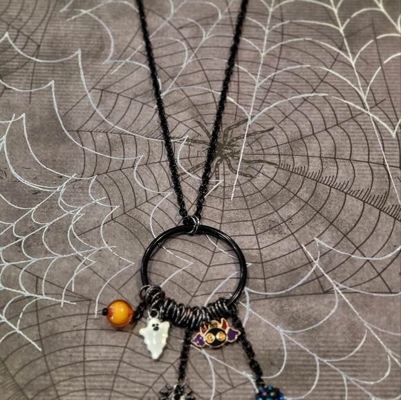 Halloween Charm Necklace - Picture 2 of 2